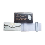 WHITE ADULT MEN'S HAJJ IHRAM BELT WHITE HABIBIE ADULT IHRAM BELT