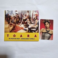T-ARA BO PEEP PEEP(CD+DVD)(ltd.ed.)(TYPE A) Card QRI