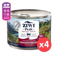 ZIWI® 巔峰 [4罐] 鮮肉貓罐頭 - 鹿肉配方 (185g/6.5oz x4) Ziwi 貓罐頭 594542