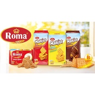 [NO.1 DI INDONESIA] ROMA MALKIST (CREAM CRACKERS / CHOCOLATE / BISKUT GULA / KELAPA / ASSORTED) JUMB