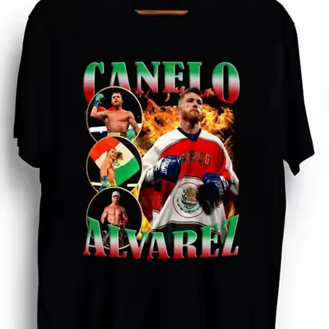 Hot Canelo Alvarez T Shirt Boxing Gift For Fan Cotton Unisex