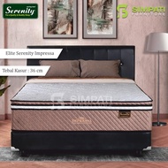Elite Serenity Impressa Pocket Latex Hanya Kasur