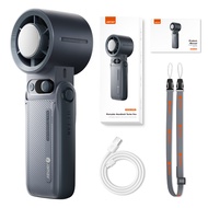 JAMAY F5PRO พัดลมแบบพกพา พัดลม USB ปรับระดับได้ 199 ระดับ แบตเตอรี่ 8000mAh ลูกประคบน้ำแข็ง เวลาใช้ง