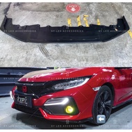 CIVIC FC SI FRONT BUMPER SKIRT FRONT DIFFUSER LIP REPLACEMENT BODYKIT BLACK
