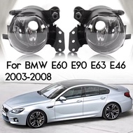 1Pair Fog Light Car LED Lens Fog Daytime Running Lamp For BMW E60 E90 E63 E46 2003-2008 63176910792 