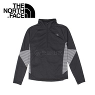 [The North Face Men's Half-Cardigan Knit Top < Black >] 2V59J2G/Long-Sleeved T-Shirt/Warm Top/Long-S
