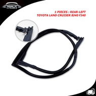 ยางขอบประตูท้าย หลัง-ซ้าย R-Lh สีดำ Toyota  Aftermarket Land Cruiser FJ40 FJ45 BJ40 45 HJ45 ประตู ปี
