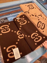 意大利🇮🇹專櫃代購Gucci 男女同款 超火scarf 圍巾