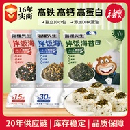 Mr. Beaver Bibimbap Seaweed Crushed 110g Seaweed Rice Ball Sushi Ingredients Small Package Sesame Se