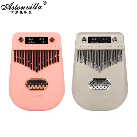 17 Keys Kalimba Finger Piano Electronic Smart Bluetooth Kalimba Portable Thumb Piano Speaker Thumb K