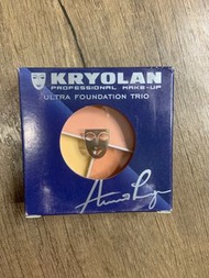 Kryolan ultra foundation trio 德國面具歌 劇魅影三色遮瑕膏