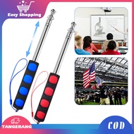 2 Meter Telescopic Flag Pole Portable Telescopic Pointer Stick Flag Pole Tour Leader Flag Pole Tour 