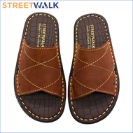 Streetwalk Footwear Marikina Sandals & Leather Slippers for Men Marikina Slippers for Boys Round Toe