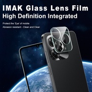 IMAK Honor X5C Plus 4G 2 In 1 Integrated Tempered Glass Back Camera Lens Film Lens Cap Protector