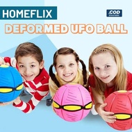 Large Flying UFO Ball Flat Throw Disc Toy With LED Lights Outdoor Kids Toys