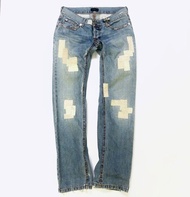 拼接丹寧褲15 修補 edited repair & compagnie