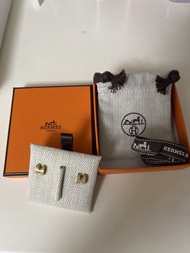 Hermes Mini pop h earring 奶茶玫瑰金