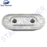 6E0-45251-00 Anode For YAMAHA Outboard Motor 8HP-60HP 2 Stroke 4 Stroke 65W-45251 Powertec Boat Engi