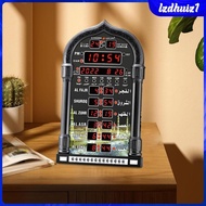 [Lzdhuiz1] Azan Clock Muslims Praying Clock Time Reminding Alarm Clock Digital Clock