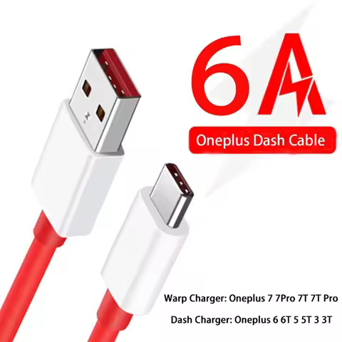 For Oneplus 6T 7 7T 8T 10 11 Ace Pro 9R 9RT 10R Nord 2 3 1M/2M/3M 6A Dash/Warp Charge USB Type C Cab