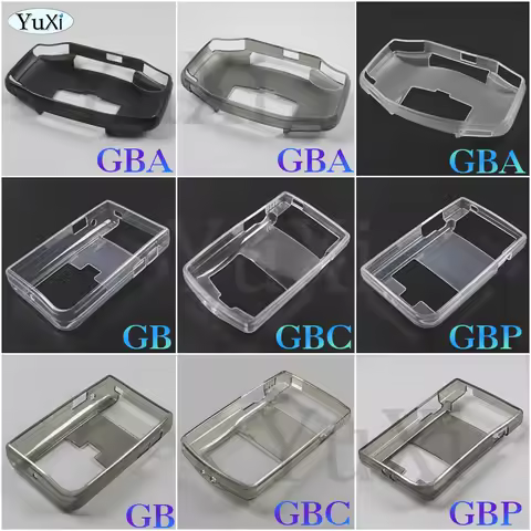 1Pc Transparent Case Cover For Gameboy Color GBC GBA GBP Protective Cover For Nintend Gameboy GB Sil