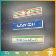 LED Magnet Refrigerator Sticker Cute 3D Unique Refrigerator Decoration Glow in the Dark Motif 7Eleve