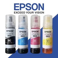 หมึก Epson 003 แท้💯% Epson L3110 / L3150 / L5190/L3210/L3216/L3250/L3256/L5290/L5296（สามารถออกใบเสร็