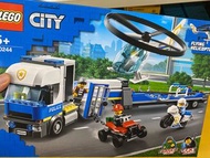 LEGO 60244 警察直升機運輸車 城鎮系列