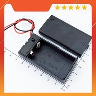 [2 Pieces]- Battery Box, 1x9V Battery Tray On-Off Switch Cover