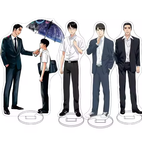 Let's Go Karaoke! BL&slash Anime Acrylic Stand Accessories Gift Kyouji Narita,Satomi Oka 15cm Exquis