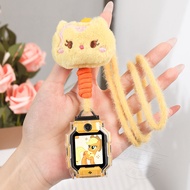 Plush Lanyard Pendant Protected Tube for XiaoTai Gen Telephone Wristwatch Z8 Z9 Z10 Z6pro Z7a Q2a Z1