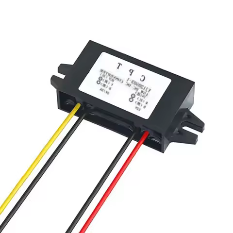 New USB Converter Mini 12V-24V to 5V 3A Out Car Phone Charger Adapter DC DC Step Down Power Converte