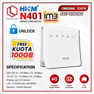 New HKM N401 Indosat IM3 Modem Router Wifi 4G Unlock Operator Free