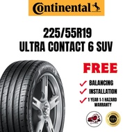 225/55R19 CONTINENTAL ULTRA CONTACT 6 SUV (CONTI UC6 SUV) YEAR 2024