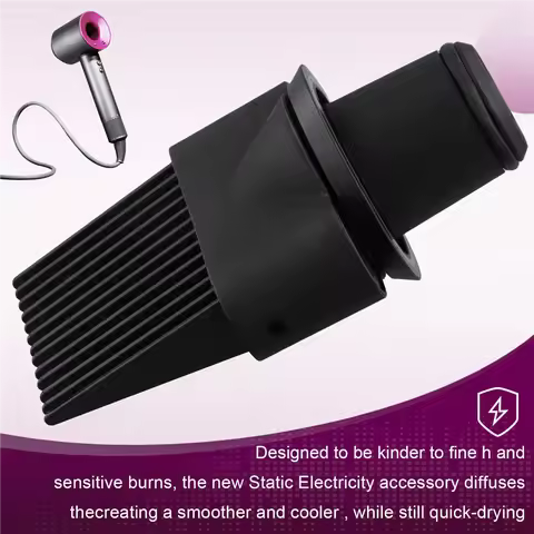 A13I-For Dyson Wide Tooth Comb Accessory Suitable For Dyson Supersonic Hair Dryer, Loose Fitting Noz