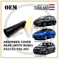 Honda City GM6 T9A Jazz GK T5A 2014-2019 HRV T7A 2015-2022 Rear Absorber Damper Dust Cover With Bush