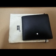 montblanc 萬寶龍 錢包 皮夾 男士皮夾 男生皮夾 短夾 男生短夾 男士短夾 折疊錢包