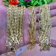 Highquality 18inches CM Saudi Gold Plated 18inches Chain Hypoallergenic and Non-Tarnish