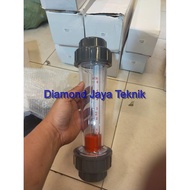 Flow Meter Rotameter 0.6 to 6 m3 meter cubic Rotameter/ 1.1/2" Inch Rotameter LZS50 Plastic Tube 1.5