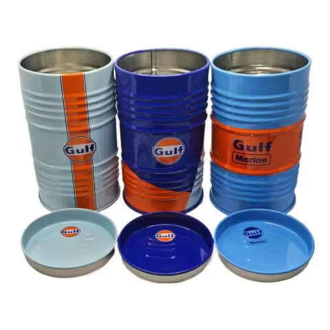 Simulation Model Car Oil Barrel Scene Decoration for 1/10 RC Crawler Car Traxxas TRX4 SCX10 RC4WD D9