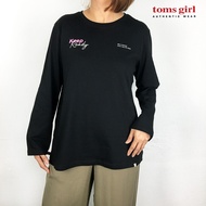 Toms Girl Women's Long Sleeve Loose Cut with Print G61-516