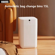 Airdeer Smart Trash Can A1 Automatic Packing Change Bag Rubbish Bin Storage Container 15L  Bag Fully