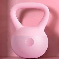 Kettlebell Dumbbell 4/6KG gula-gula berwarna cerek bell baru Kettlebell Soft Kettlebell Home Workout