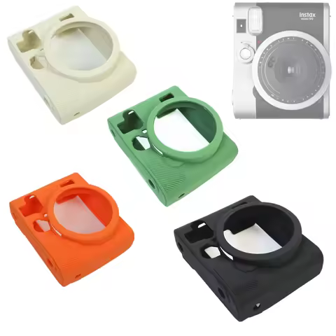 Mini90 Rubber Silicon Silicone Case Body Cover Protector Frame Skin for Fujifilm Fuji Instax Mini 90