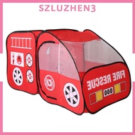 [Szluzhen3] Kids Polyester Tent Toys Playhouse Games Fire Car Engine Truck Tent Toys