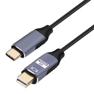 USB C to Mini Displayport Cable USB Type C for 3 to Mini DP Cord 4K Adapter Cable