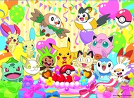 Pokemon Birthday Party - 100 Piece Jigsaw Puzzle