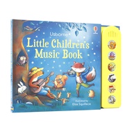 Milu Usborne Books เด็กเล็กหนังสือเพลงหนังสือเสียงปีเด็กวัยหัดเดินหนังสือปกอ่อนหนังสือเสียงหนังสือภา