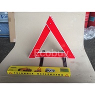 Reflective Warning Sign Foldable Triangle Car Hazard Breakdown