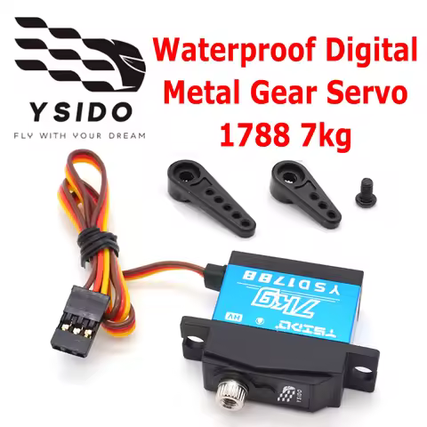 Y​SIDO Digital Metal Gear YSD1788 7KG Frame Servo Half Aluminum Waterproof for RC Car MN78 MN82 MN99
